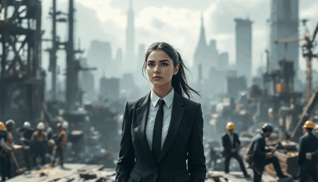 85904089-7b54-413f-b3bb-aab92967468d | Professionelles Coaching in Düsseldorf – Bobach Coaching & Consulting Ein neuer Führungskraft, die sich von einem Kollegen unterscheidet und Herausforderungen in ihrer neuen Rolle erlebt.