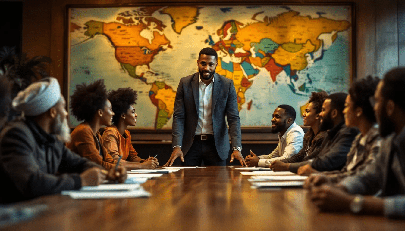 Ein erfolgreiches Team, das zusammenarbeitet und Ziele erreicht.